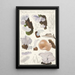 Tremellodon gelatinosum Fr - Hans Baldung — gerahmtes Bild an der Wand