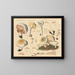 Tricholome sudum - Hans Baldung — gerahmtes Bild an der Wand