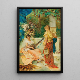 Hans Zatzka - A merry tune.webp