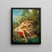 Fischerei - Hans Zatzka — gerahmtes Bild an der Wand