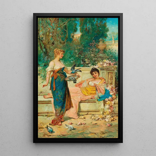 Hans Zatzka - Leisure hours.webp