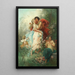 Serment d'amour - Hans Zatzka — gerahmtes Bild an der Wand