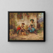 Esprits de la nature - Hans Zatzka — gerahmtes Bild an der Wand