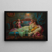 Se Gre oder Liebesboten - Hans Zatzka — gerahmtes Bild an der Wand