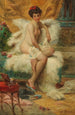 Die Schmuckschatulle - Hans Zatzka — Ansicht des Kunstwerks