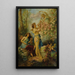 Venus mit Putten und Dienern - Hans Zatzka — gerahmtes Bild an der Wand