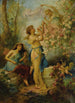 Venus mit Putten und Dienern - Hans Zatzka — Ansicht des Kunstwerks