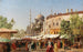 Rue du marché à Constantinople avec Sainte-Sophie - Harald Jerichau — Ansicht des Kunstwerks