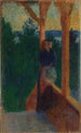 auf der Veranda - Harald Sohlberg — Ansicht des Kunstwerks
