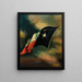 Texas-Flagge - Harco Schutter — gerahmtes Bild an der Wand