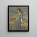Clara - Harold Harvey — gerahmtes Bild an der Wand