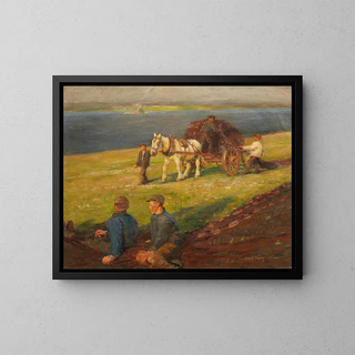 Harold Harvey - Spreading the nets.webp
