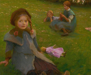 Harold Harvey - The lilac doll.webp
