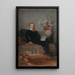 James Buchanan Johnston - Harper Pennington — gerahmtes Bild an der Wand