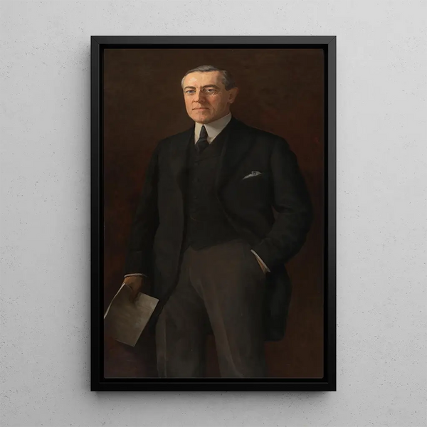Woodrow Wilson - Harriet Anderson Stubbs Murphy — gerahmtes Bild an der Wand