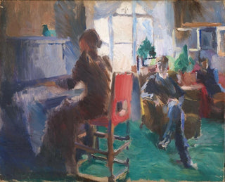 Harriet Backer - By the Piano.webp