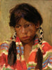 Der indische Junge Joe Archelita - Harriet Blackstone — Ansicht des Kunstwerks