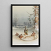 L'affrontement - Harry Bright — gerahmtes Bild an der Wand