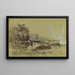 Chutes du Niagara - Harry Fenn — gerahmtes Bild an der Wand