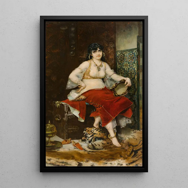 Vorbereitung für den Tanz - Harry Humphrey Moore — gerahmtes Bild an der Wand