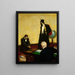 Der maskierte Mann - Harvey T. Dunn — gerahmtes Bild an der Wand