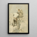 Der Reiter des Pony Express und der Straßenräuber - Harvey T. Dunn — gerahmtes Bild an der Wand