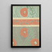 Mohnblumen - Hashiguchi Goyō — gerahmtes Bild an der Wand