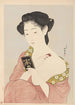 Make-up - Hashiguchi Goyō — Ansicht des Kunstwerks