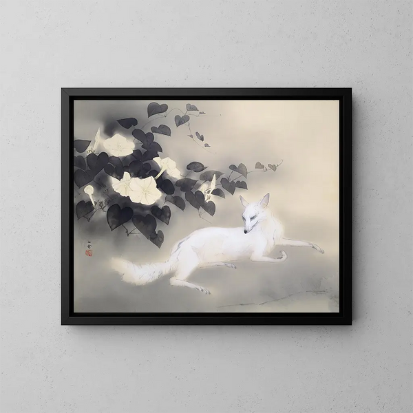 Sommerabend - Hashimoto Kansetsu — gerahmtes Bild an der Wand