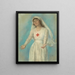 Krankenschwester der Roten Kreuz - Haskell Coffin — gerahmtes Bild an der Wand