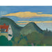 Reproduktion des Gemäldes Haus in Waldlandschaft - Karl Wiener
