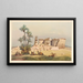 Korti - Hector Horeau — gerahmtes Bild an der Wand