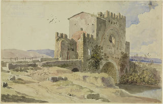 Heinrich Brkel - Ponte Nomentano bei Rom.webp