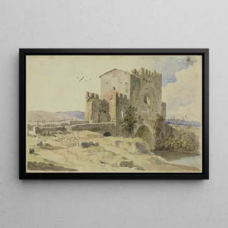 Heinrich Brkel - Ponte Nomentano bei Rom.webp