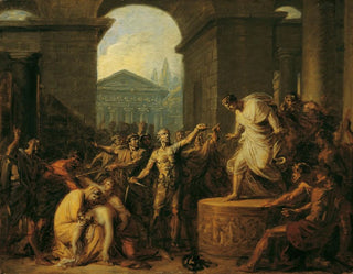 Die Tod Virginia - Heinrich Friedrich Füger — Ansicht des Kunstwerks