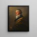Johann Nepomuk Hunczovsky, persönlicher Arzt von Kaiser Leopold II - Heinrich Friedrich Füger — gerahmtes Bild an der Wand