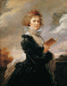 L'actrice Josefa Hortensia Füger, épouse de l'artiste - Heinrich Friedrich Füger — Ansicht des Kunstwerks