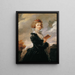 L'actrice Josefa Hortensia Füger, épouse de l'artiste - Heinrich Friedrich Füger — gerahmtes Bild an der Wand