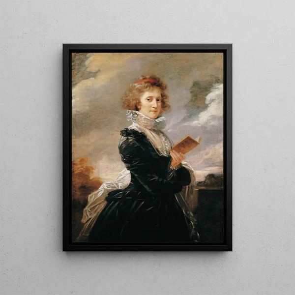 Heinrich Friedrich Fger - The actress Josefa Hortensia Fger the artists wife.webp