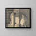 Gruppe - Heinrich Hoerle — gerahmtes Bild an der Wand