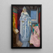 Elsa - Heinrich Lefler — gerahmtes Bild an der Wand