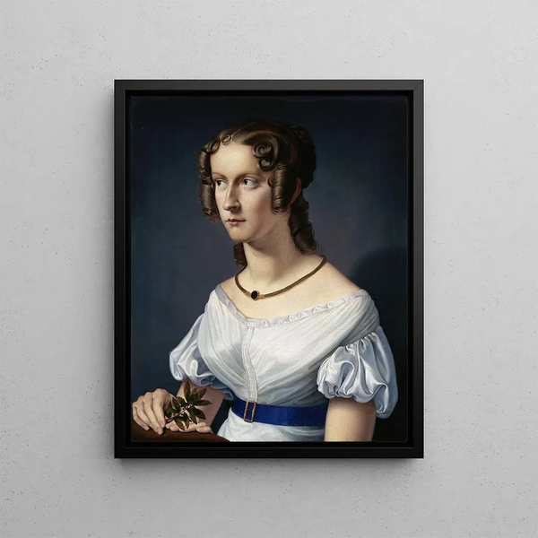 Heinrich Maria Von Hess - Portrait of a girl.webp