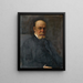 Der Abteilungsleiter Alfred Ritter von Bernd - Heinrich Rauchinger — gerahmtes Bild an der Wand
