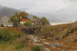 Heinrich Tomec - Blick bei Weienkirchen ber die Donau.webp