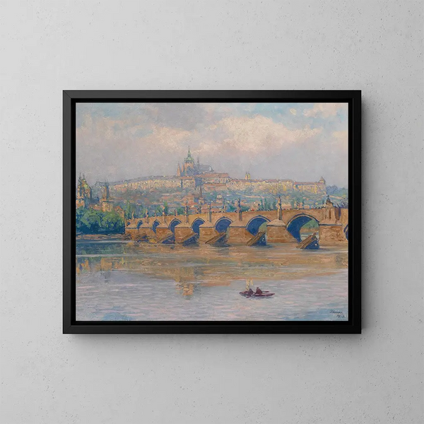 Prag - Heinrich Tomec — gerahmtes Bild an der Wand