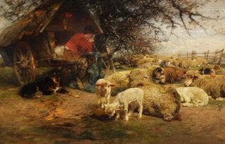 Heinrich Von Zgel - Am Schferkarren.webp