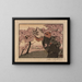 Eine Aprilsabend - Helen Hyde — gerahmtes Bild an der Wand