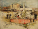 Die rosa Fontaine in Jalapa - Helen Hyde — Ansicht des Kunstwerks