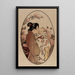Das Geheimnis - Helen Hyde — gerahmtes Bild an der Wand