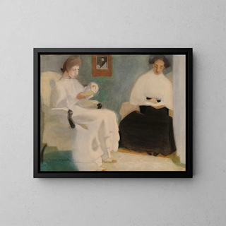 Helene Schjerfbeck - Girls Reading.webp